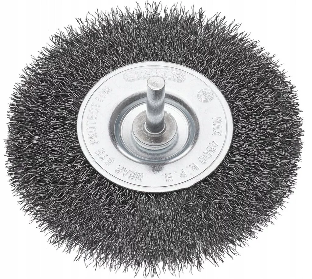 Szczotka tarczowa 75mm do wiertarki STALCO S-34432