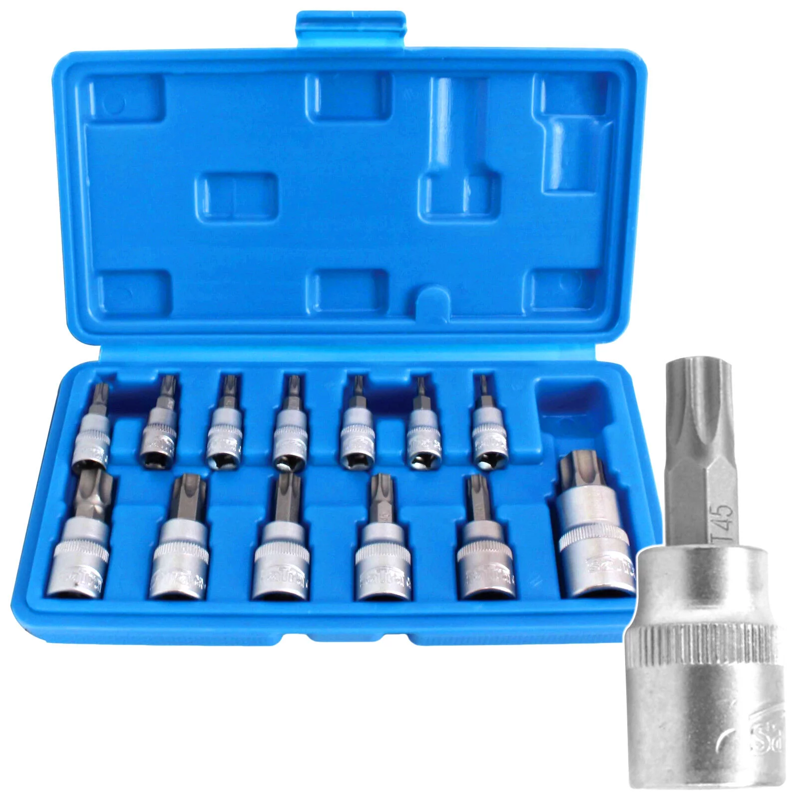 KLUCZE NASADOWE TORX 3/8'' T10-T55