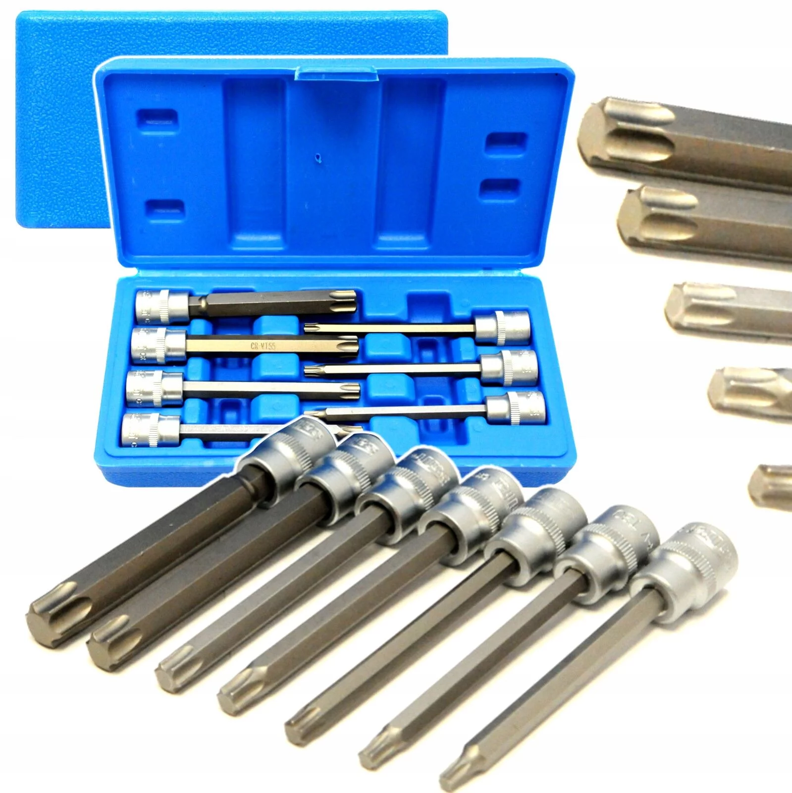 KPL.NASADEK DŁUGICH TORX 7SZT. 3/8"