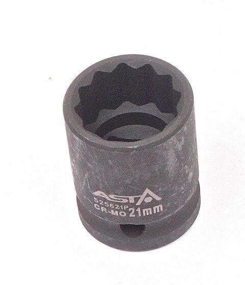 NASADKA UDAROWA 21MM 1/2" 12-KT KRÓTKA