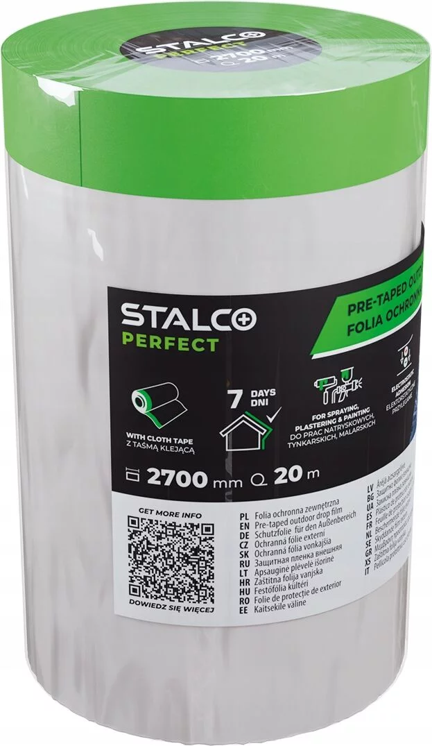 Folia ochronna zewnętrzna 2700mm x 20m (30szt.)...