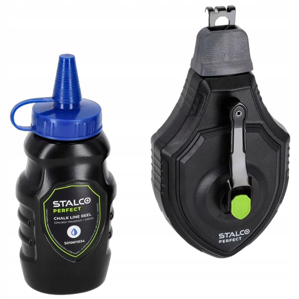 Sznurek traserski 30m + kreda 120g STALCO PERFE...