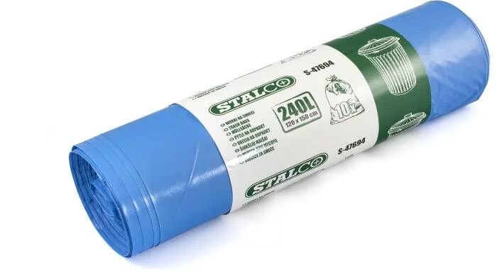 Worki na śmieci 240l LDPE kpl-10szt. STALCO S-4...