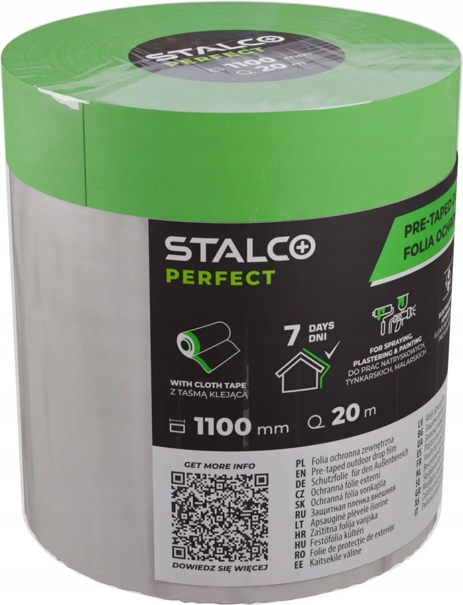 Folia ochronna zewnętrzna 1800mm x 20m (30szt.)...