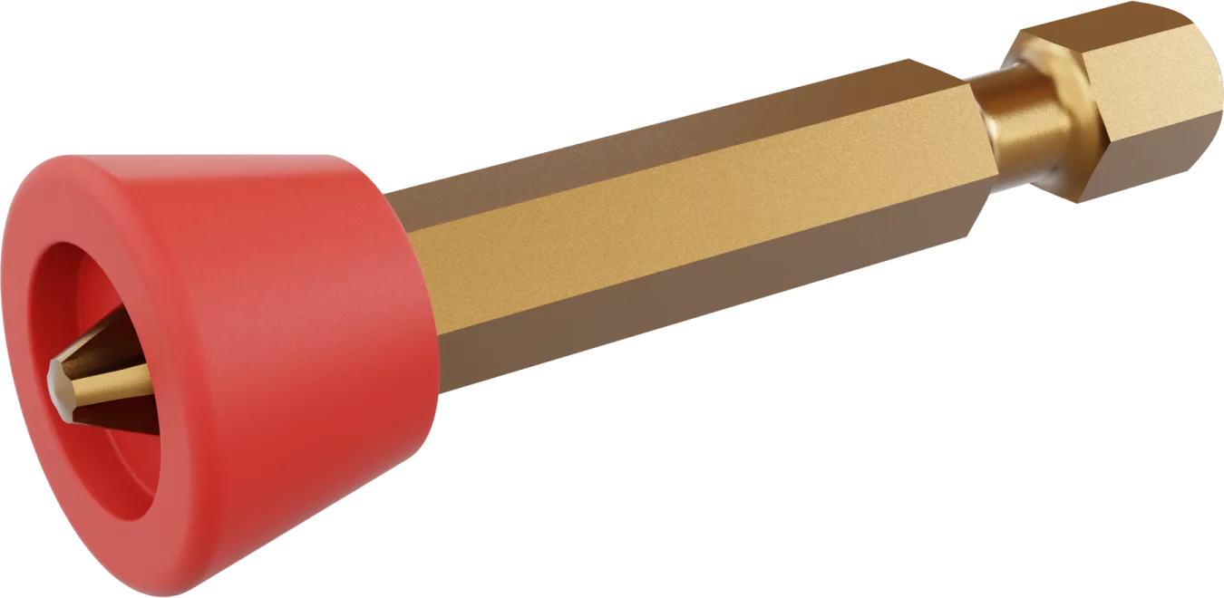 Końcówka bit 1/4” Phillips PH ogranicznik plast...