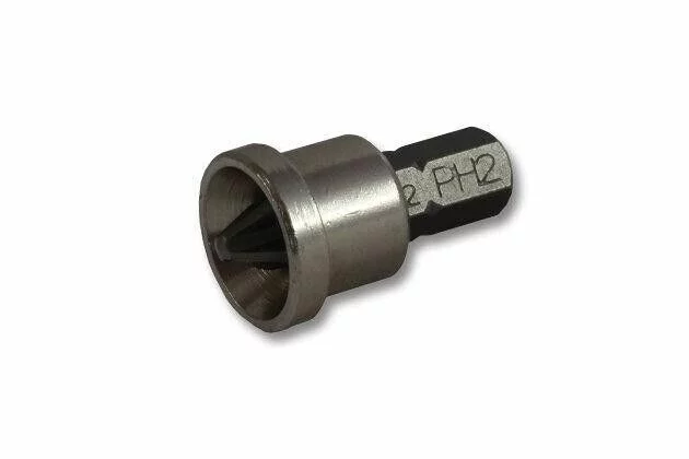Końcówka bit 1/4” Phillips PH ogranicznik metal...