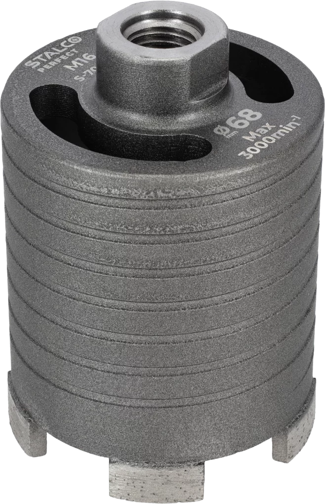 Otwornica diamentowa do betonu STALCO PERFECT S-70805 fi68 x 80 mm