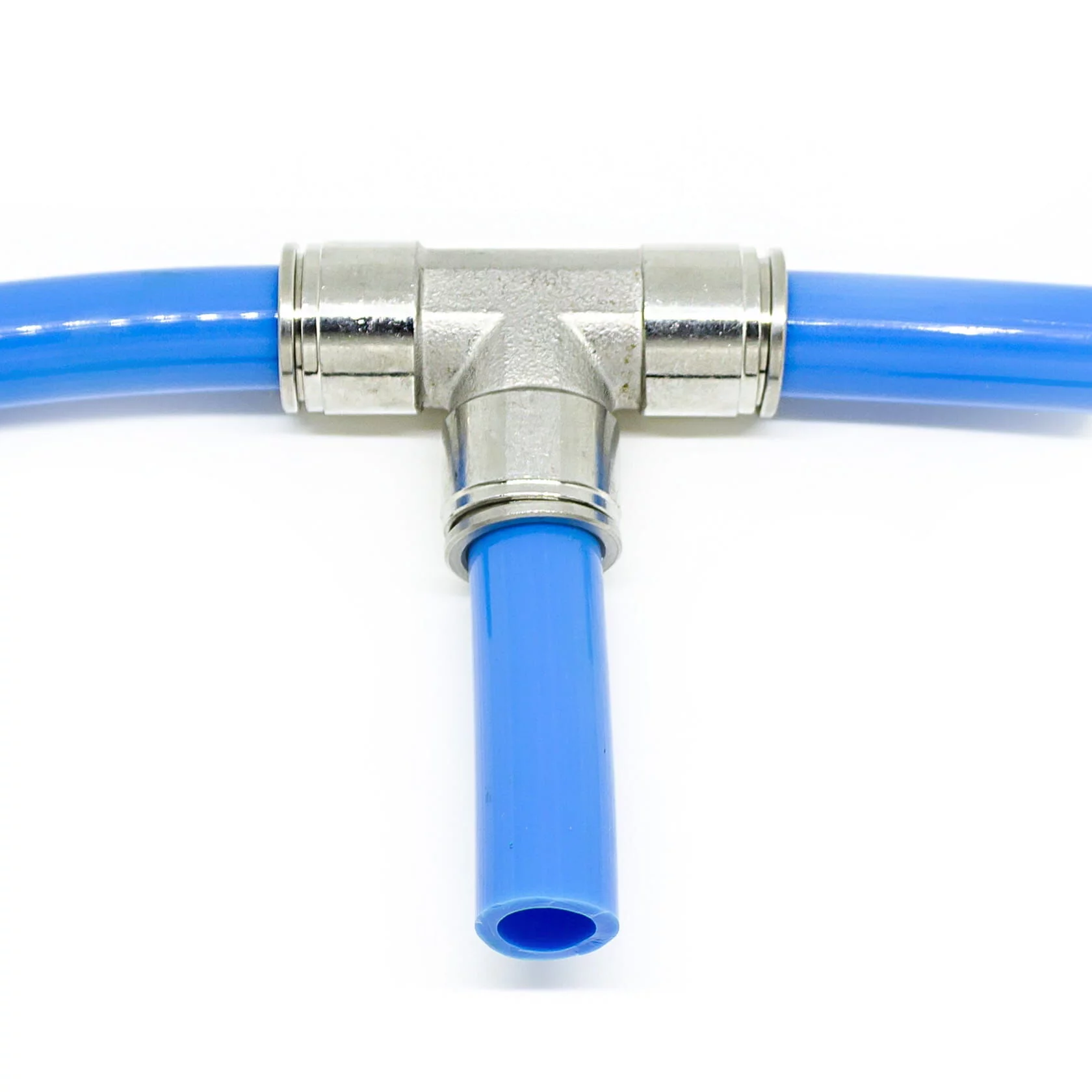 WĄŻ PROSTY 10X7,5MM NIEBIESKI PA12