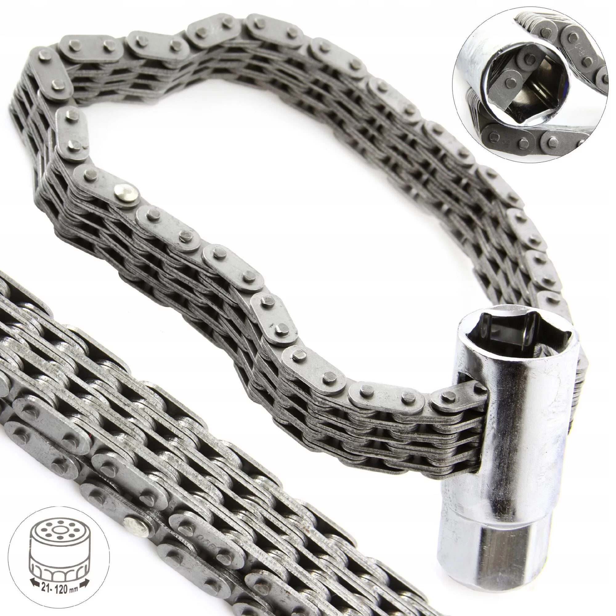 KLUCZ DO FILTRÓW OLEJU łańcuchowy