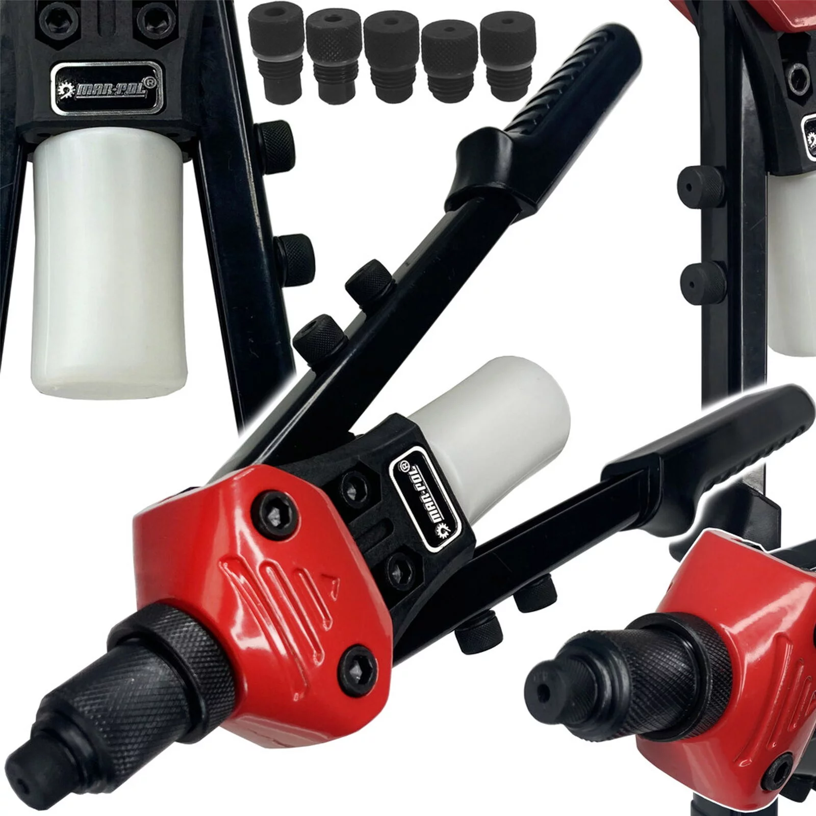 NITOWNICA RĘCZNA DŻWIGNIOWA 2,4-6,4mm