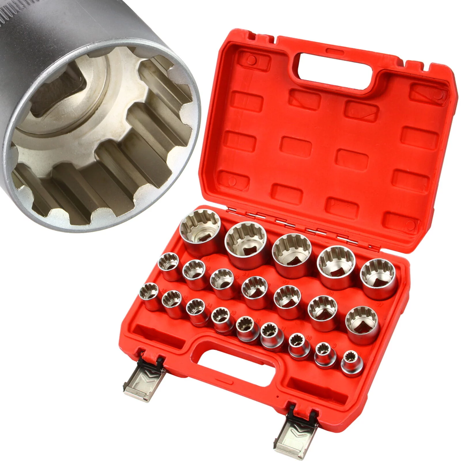 NASADKI SPLINE 21el ZESTAW 8-36mm