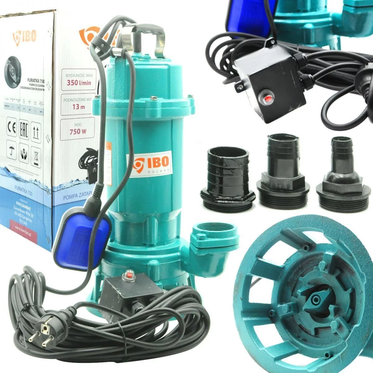 FURIATKA 750 POMPA ZATAPIALNA