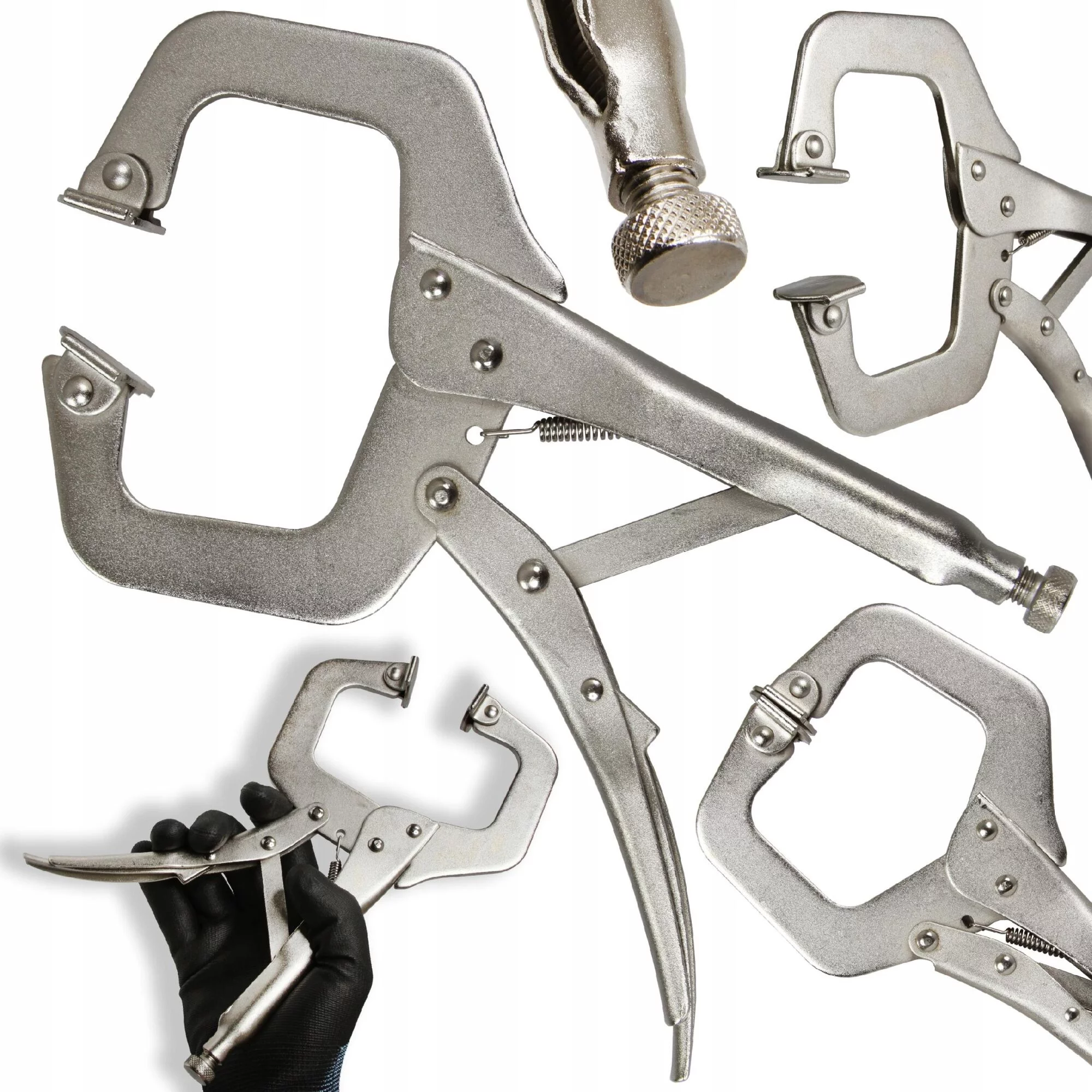 SZCZYPCE ZACISKOWE SPAWALNICZE typ C 280mm