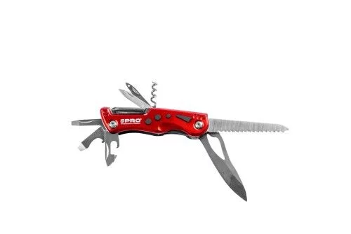 WIELOFUNKCYJNY NÓŻ Z LATARKĄ LED