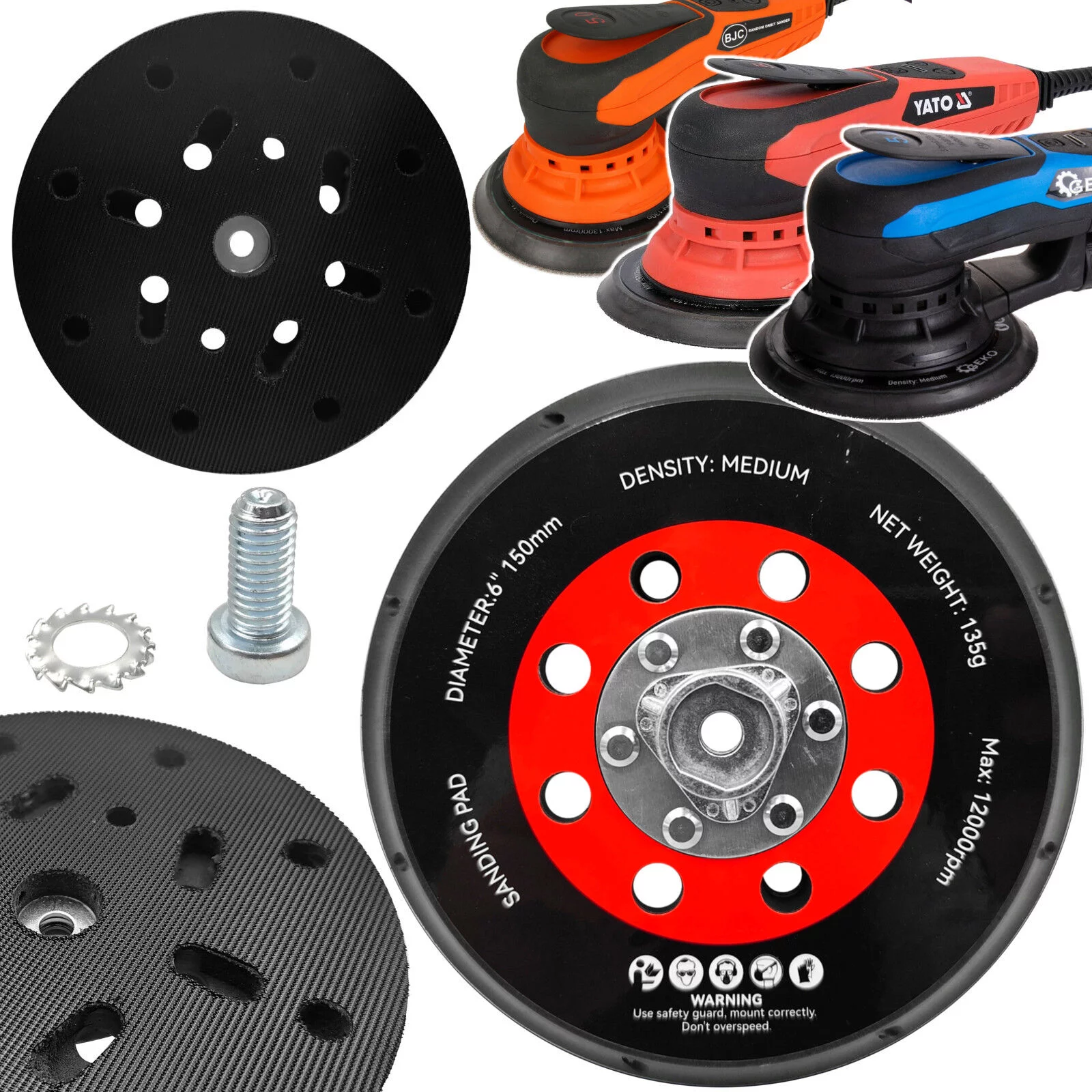 DYSK 150mm DO SZLIFIERKI MOD.BYG