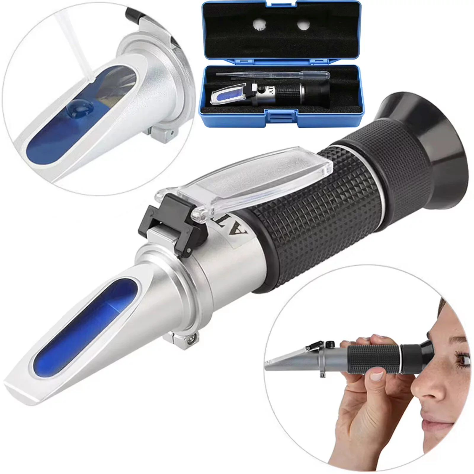 REFRAKTOMETR TESTER PŁYNU CHŁODNICZEGO ELEKTROLITU