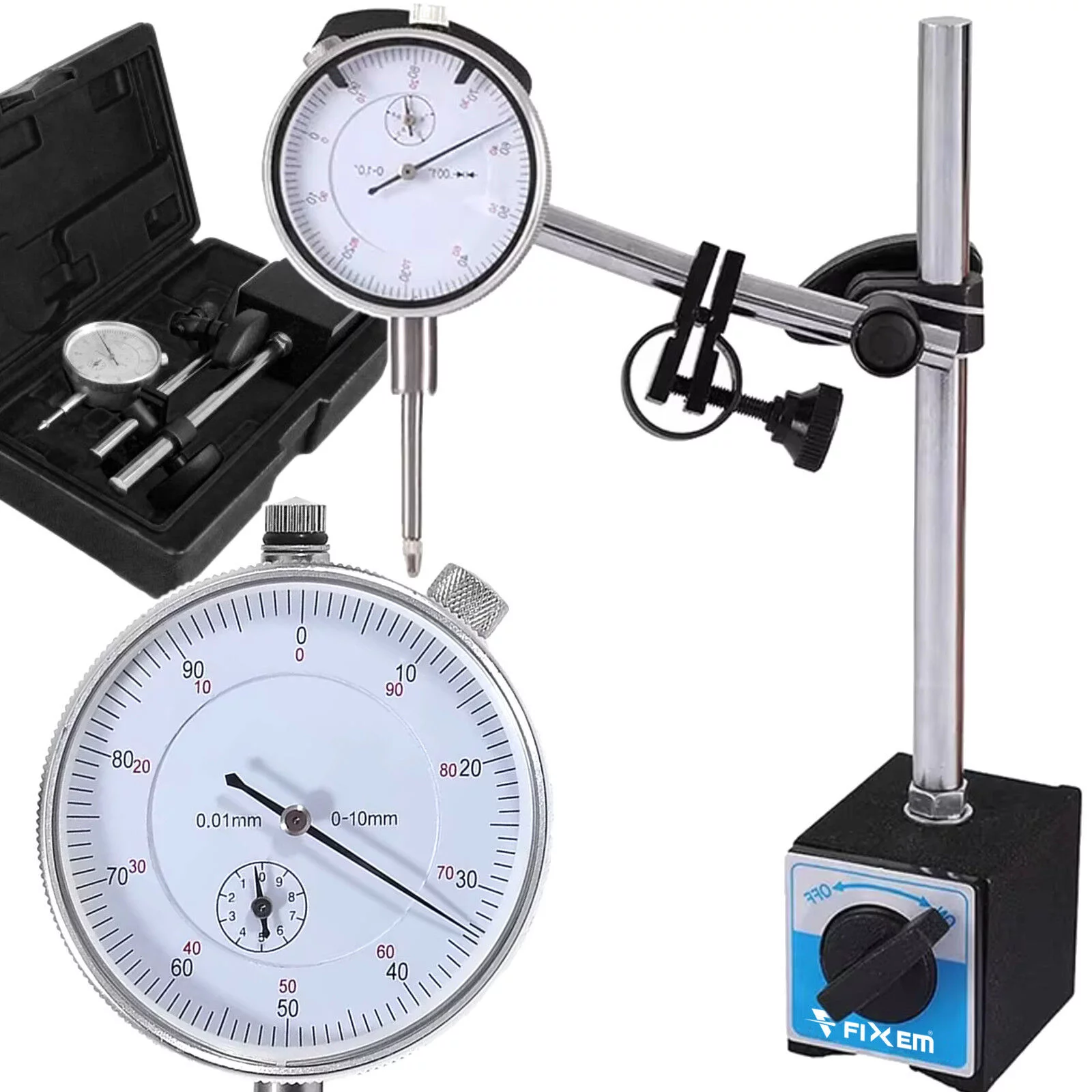 CZUJNIK ZEGAROWY ZE STATYWEM