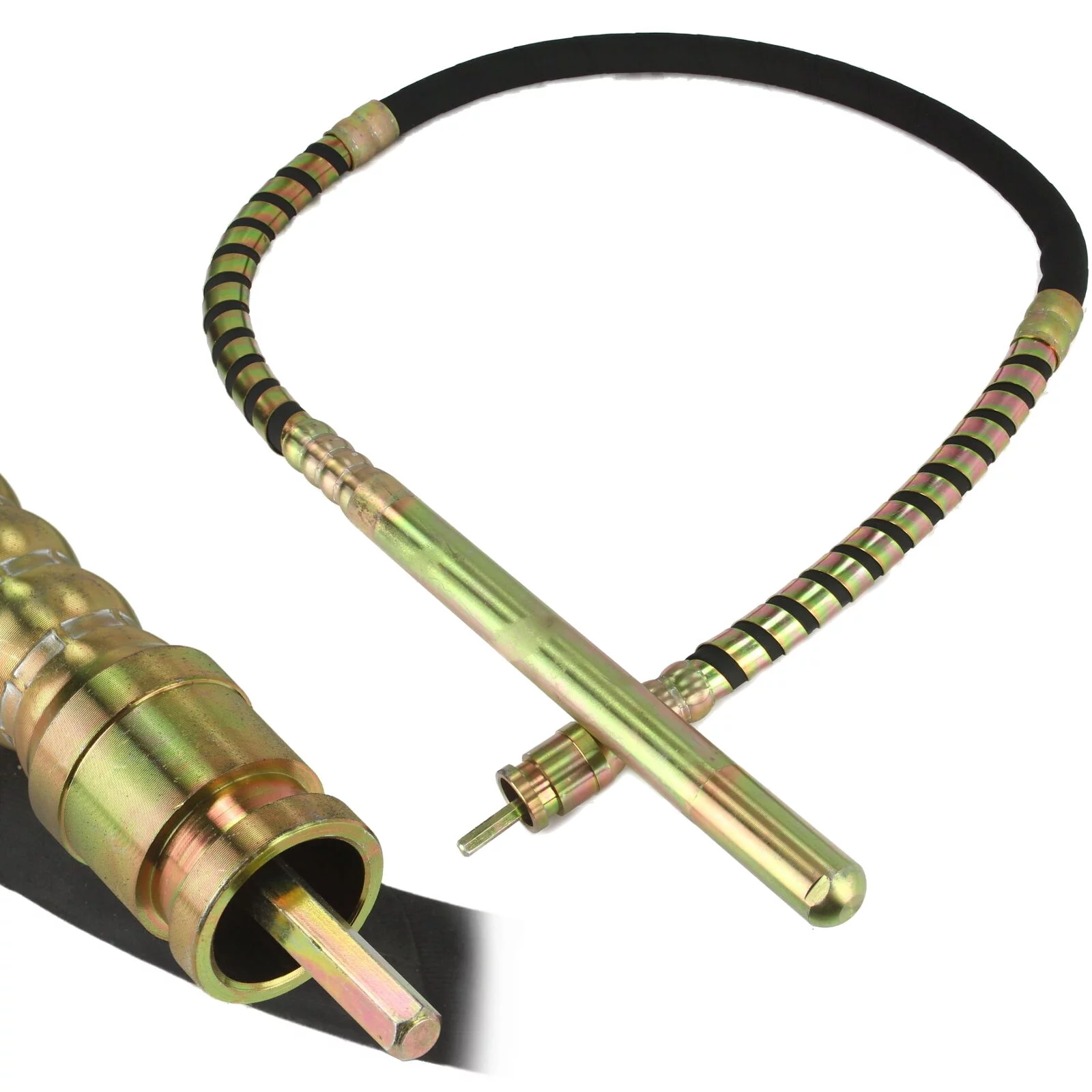 WĄŻ DO WIBRATORA 2m | O 38mm | SZYBKOZŁĄCZE