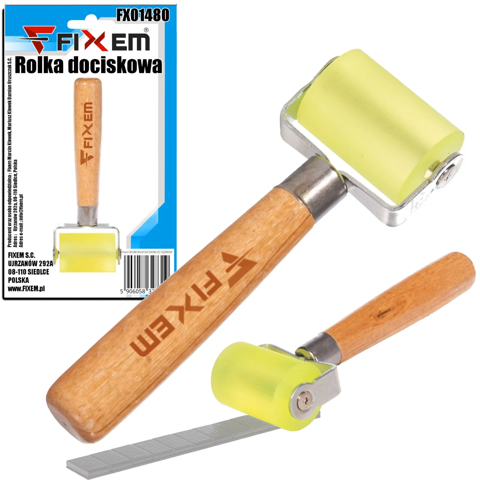 ROLKA DOCISKOWA DO CIĘŻARKÓW 