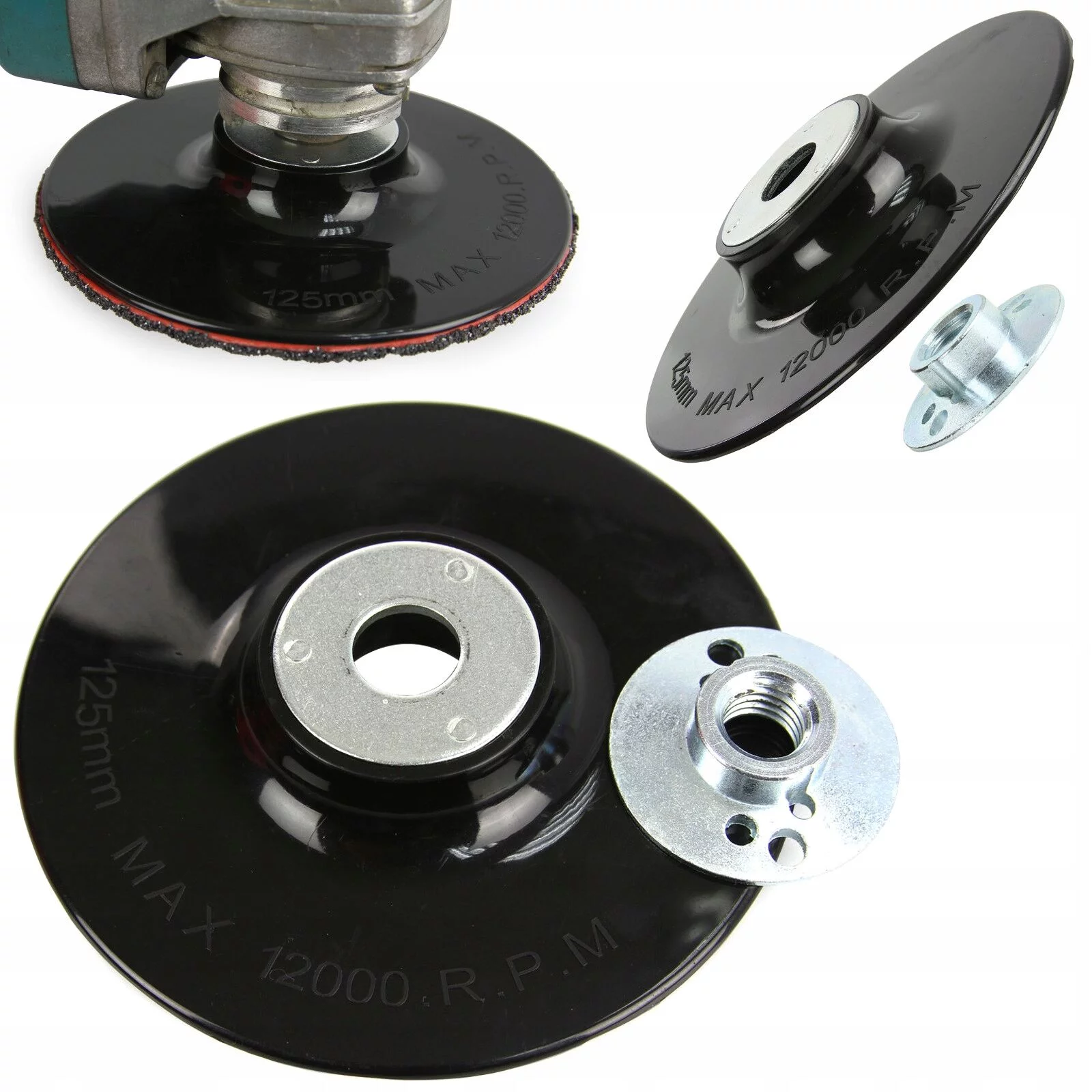 DYSK ELASTYCZNY DO FIBRY 125mm M14x2