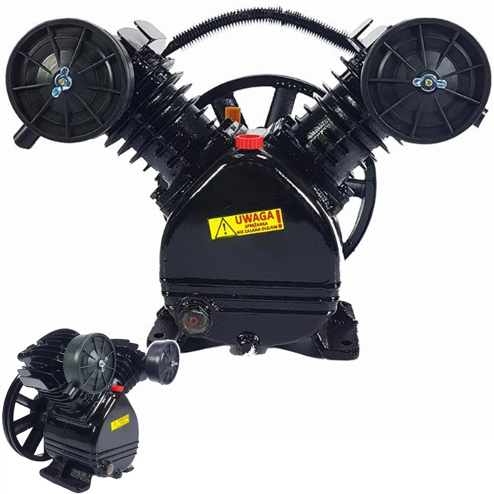 POMPA DWUTŁOKOWA SPRĘŻARKI KOMPRESORA V2065