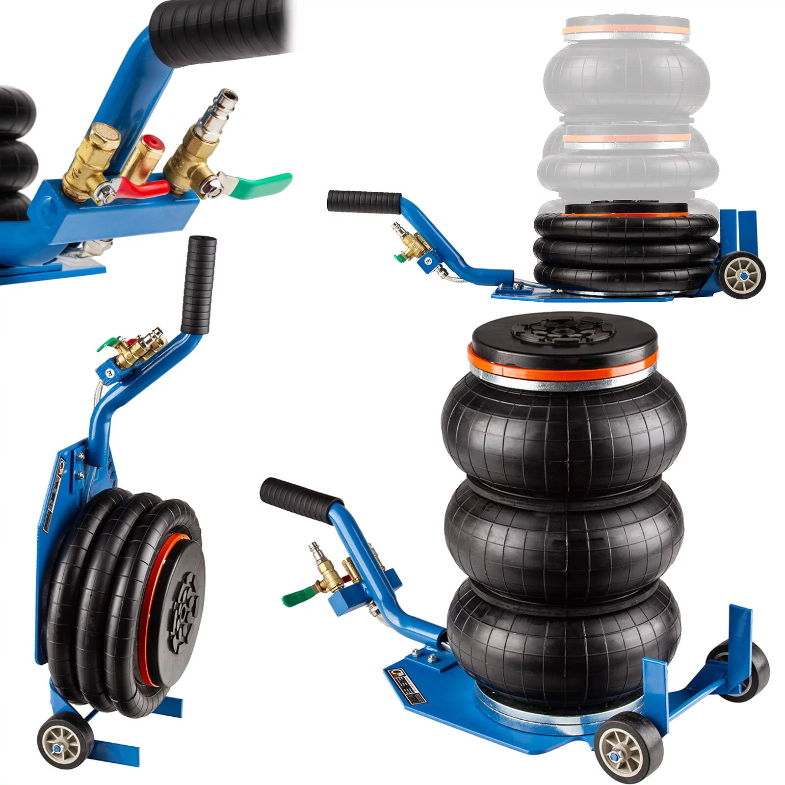 PODUSZKOWY PODNOŚNIK 3500kg PNEUMATYCZNY BAŁWANEK PODUCHA 3,5T