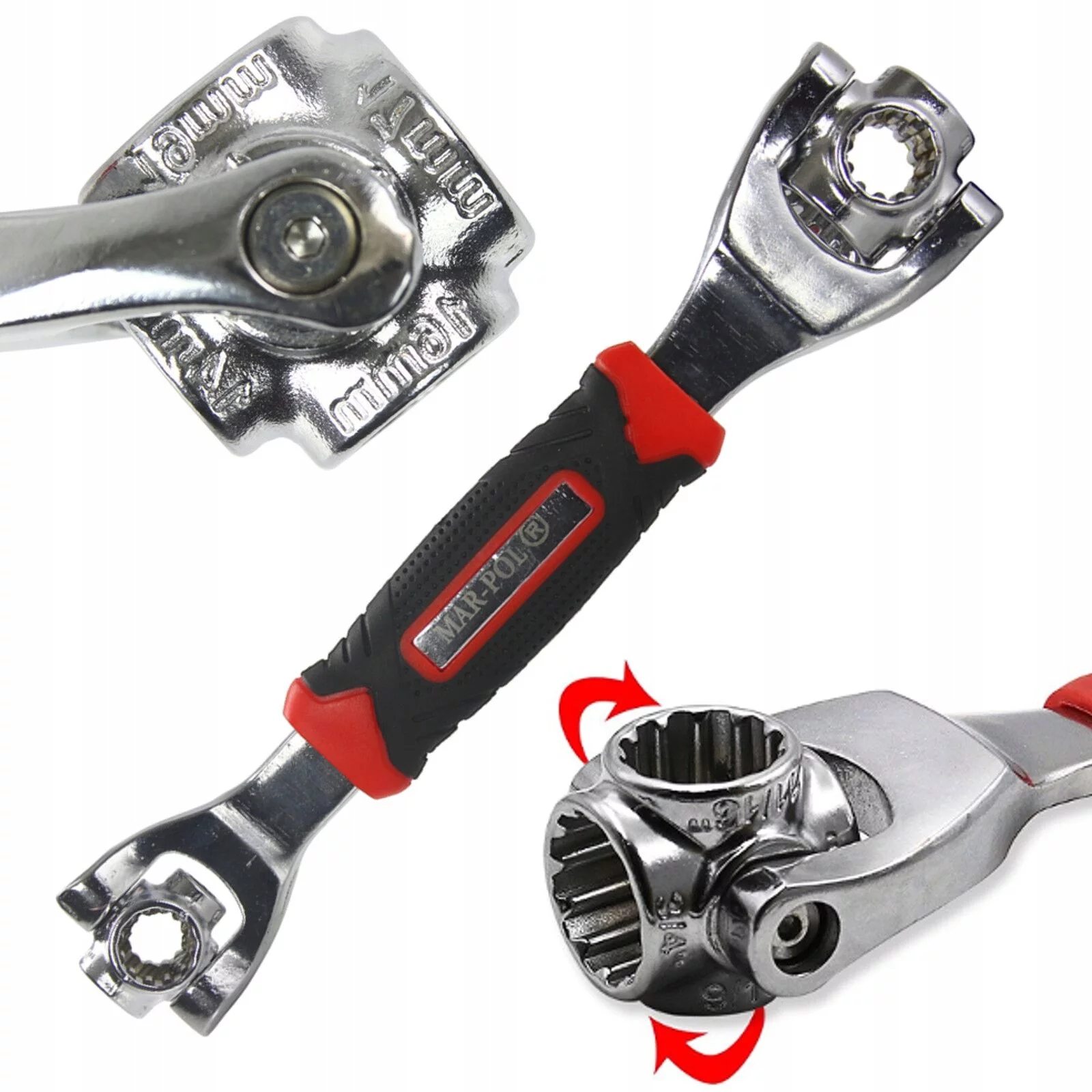 KLUCZ NASADOWY UNIWERSALNY 8-19mm