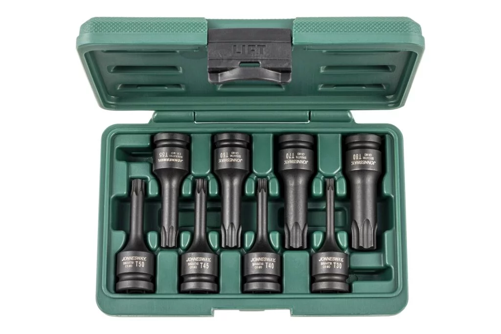 JON KPL.8SZT KLUCZY TORX UDAR. 1/2" T30-T80