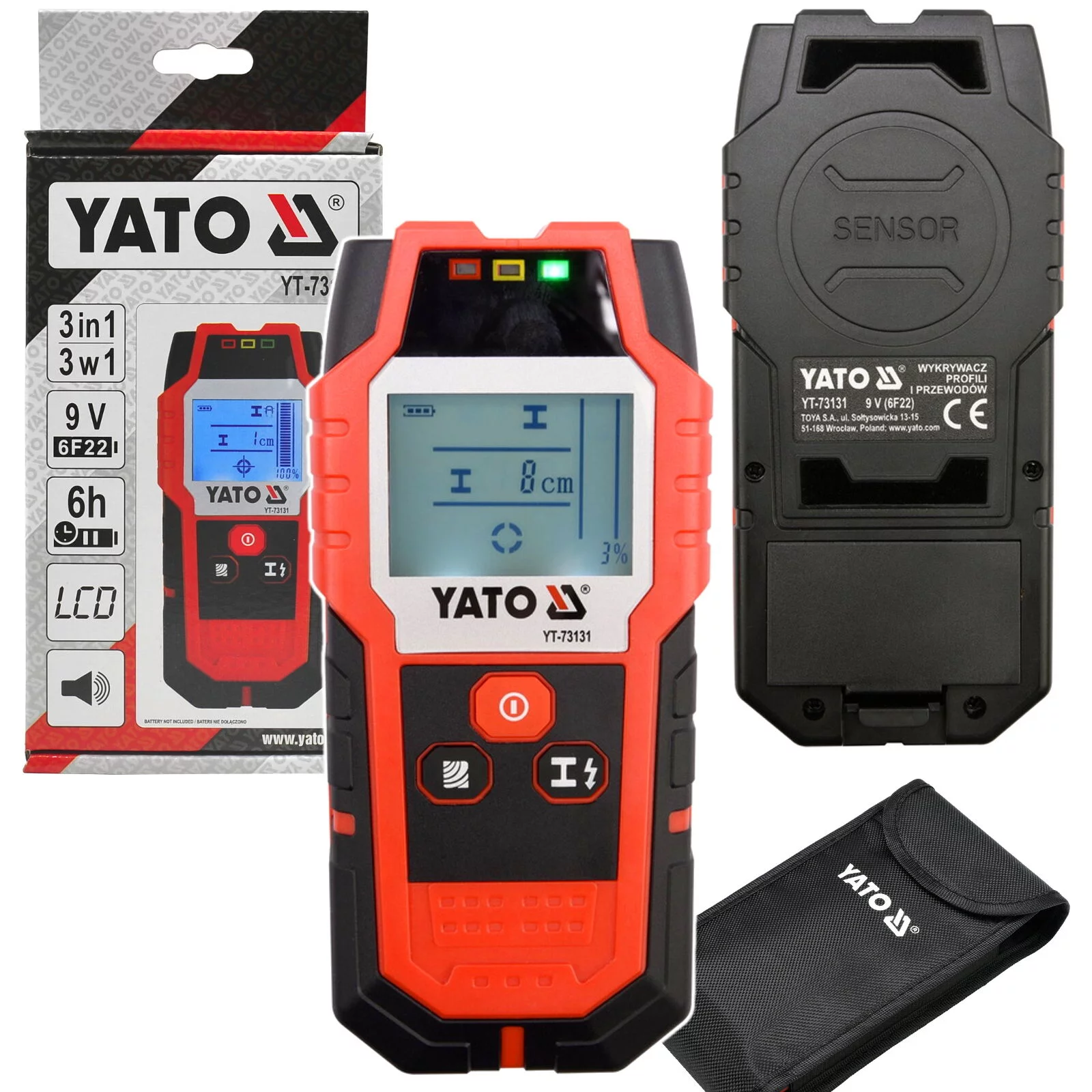 YT-73131 WYKRYWACZ PROFILI I PRZEWODÓW