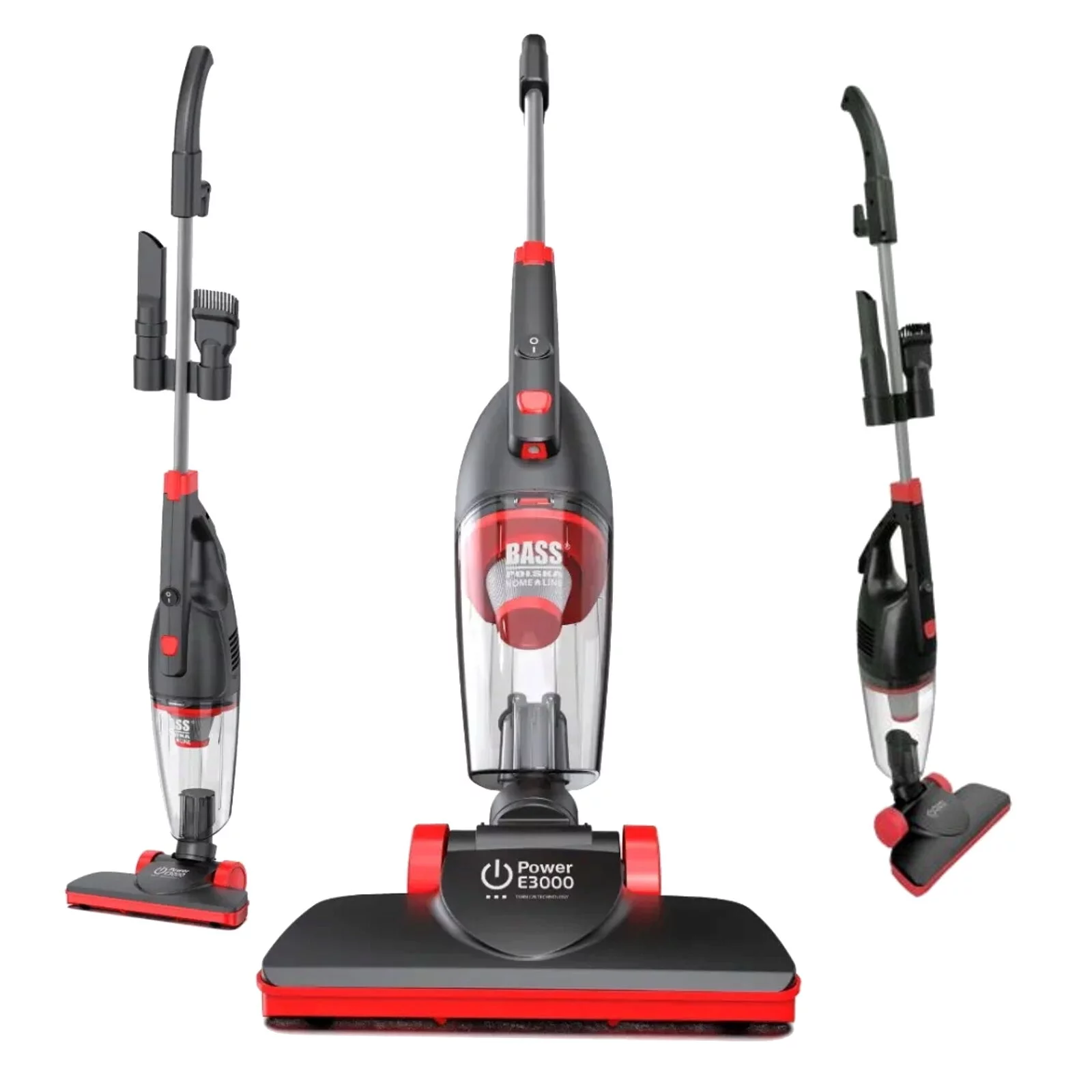 ODKURZACZ PIONOWY BEZWORKOWY Z LAMPKĄ LED 900W