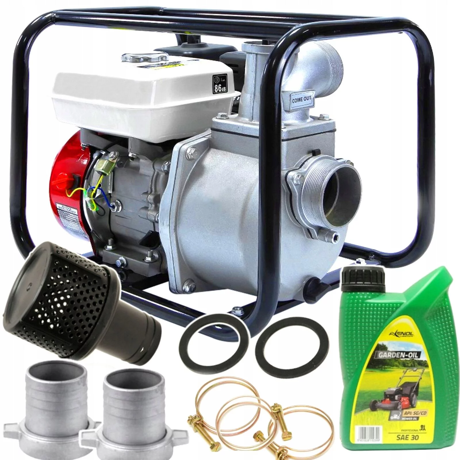 MOTOPOMPA SPALINOWA POMPA DO WODY 3'' 7KM 60m3/h