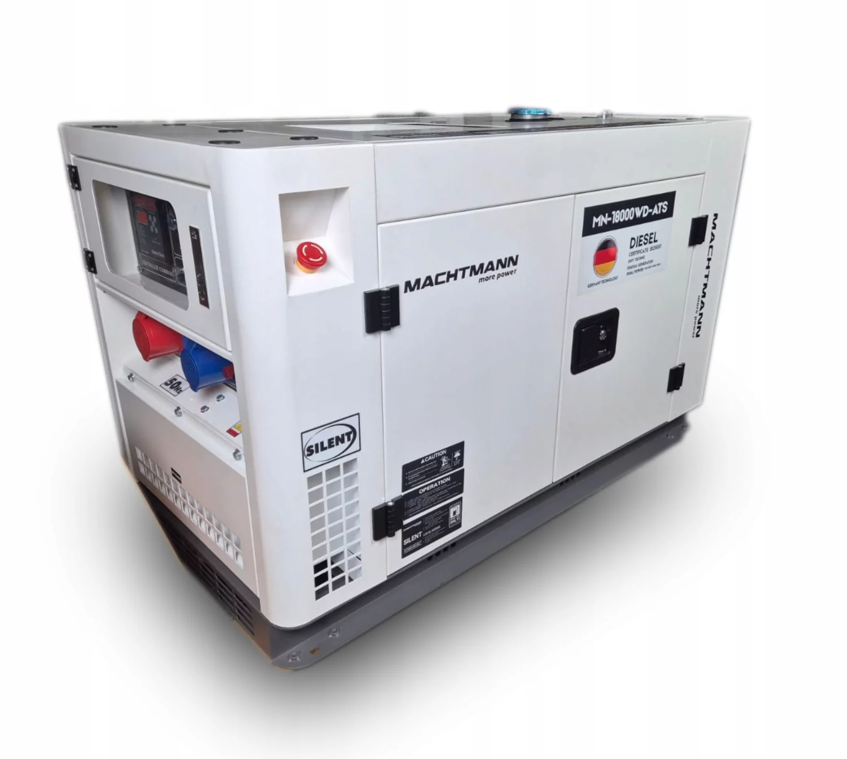 Agregat Prądotwórczy Diesel Machtmann 18000WD ATS 400V 18 kVA Trójfazowy