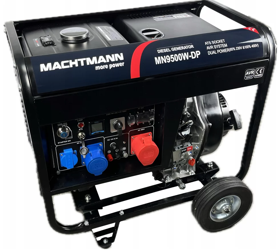 Agregat prądotwórczy MACHTMANN 7KW MN9500W-DP