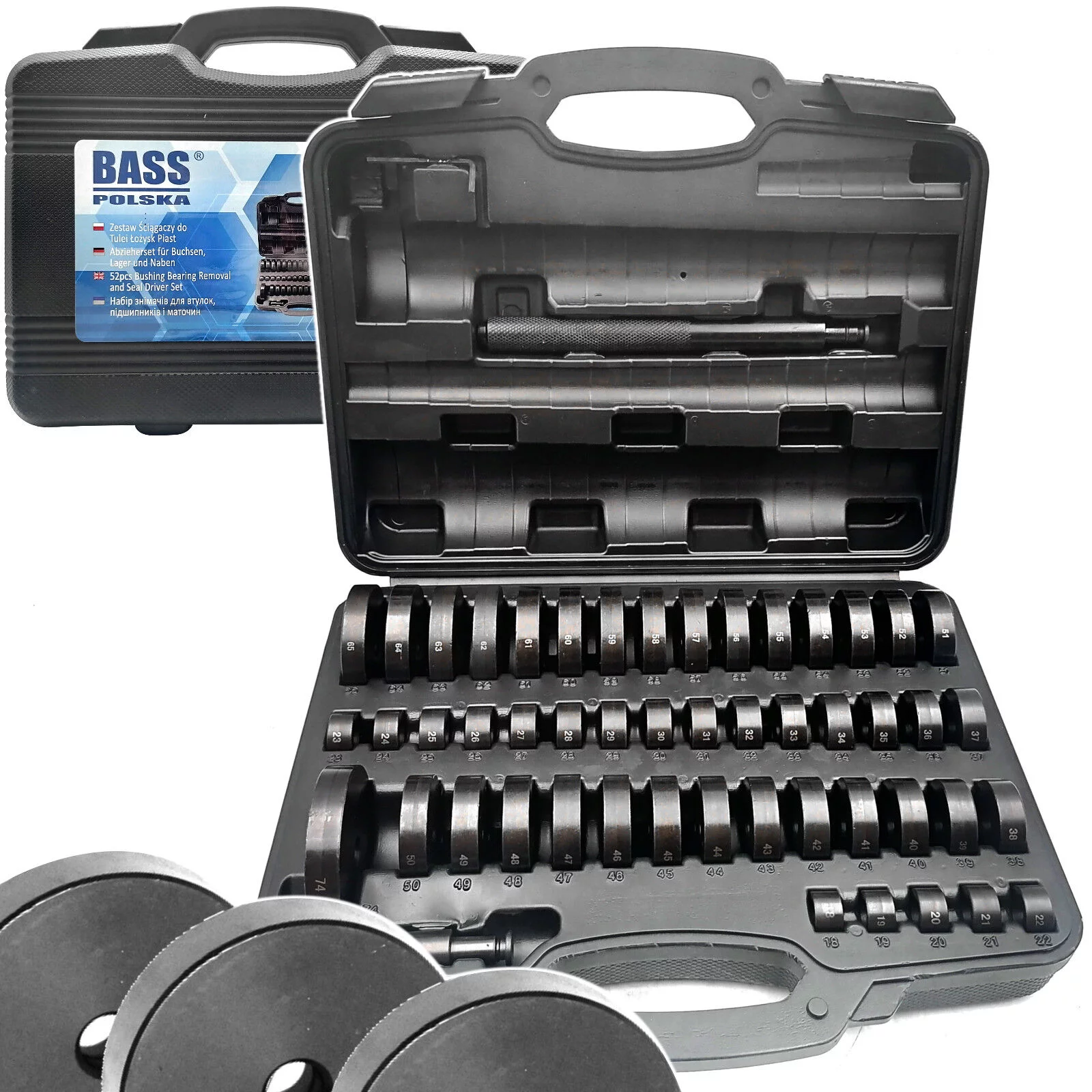 ZESTAW ŚCIĄGACZY DO TULEI ŁOŻYSK PIAST