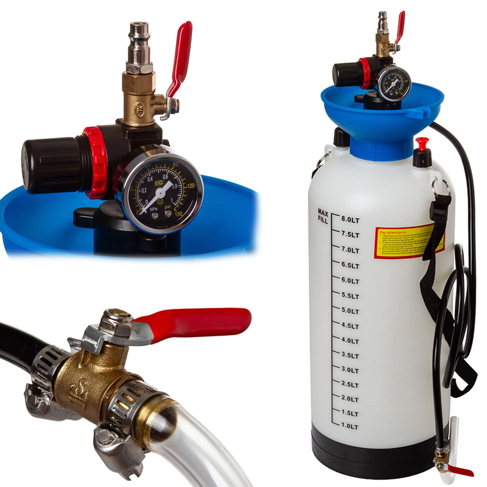 DYSPENSER DO OLEJU 8L /pneumatyczny/