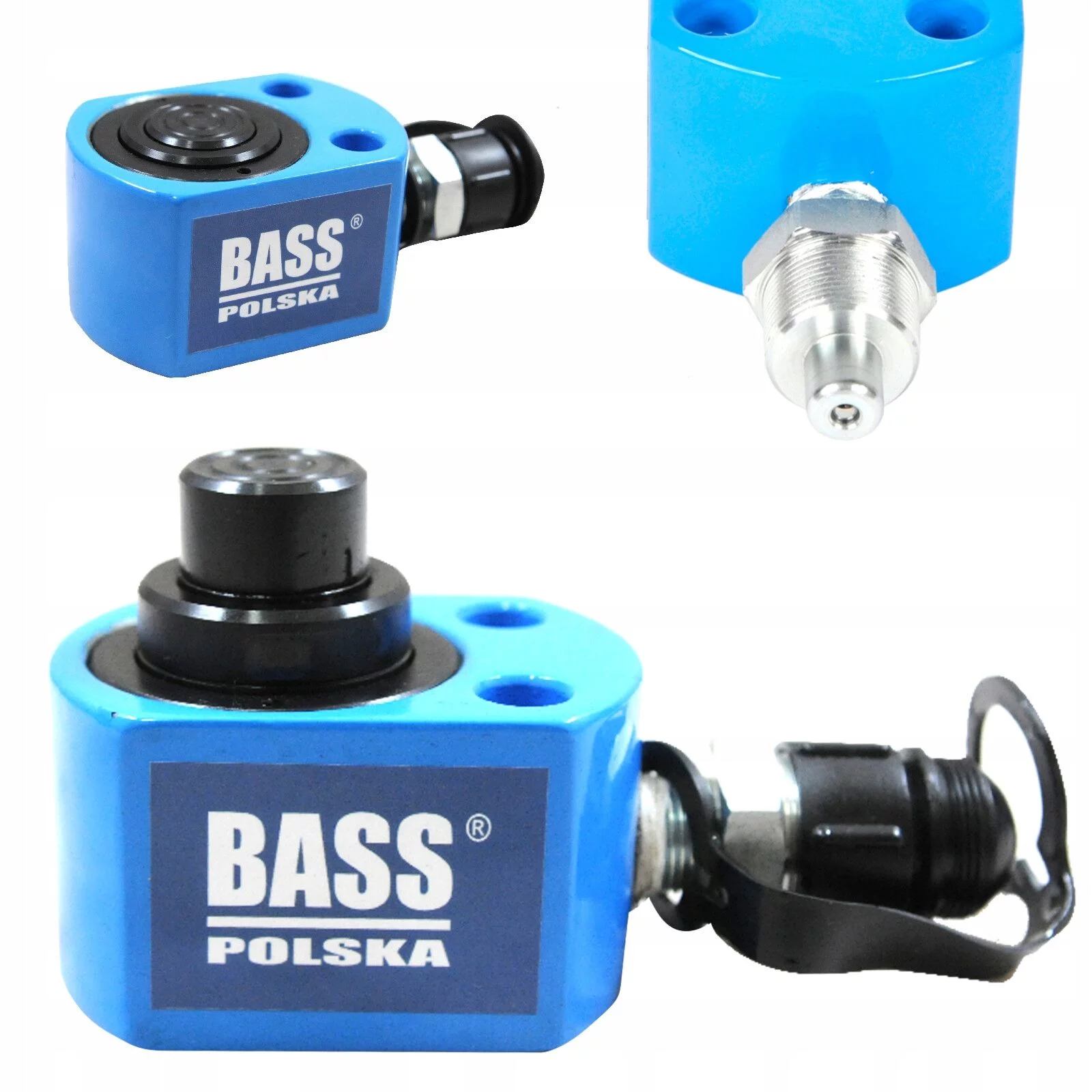 PODNOŚNIK ROZPIERAK CYLINDER PŁASKI 2-stop. 10T