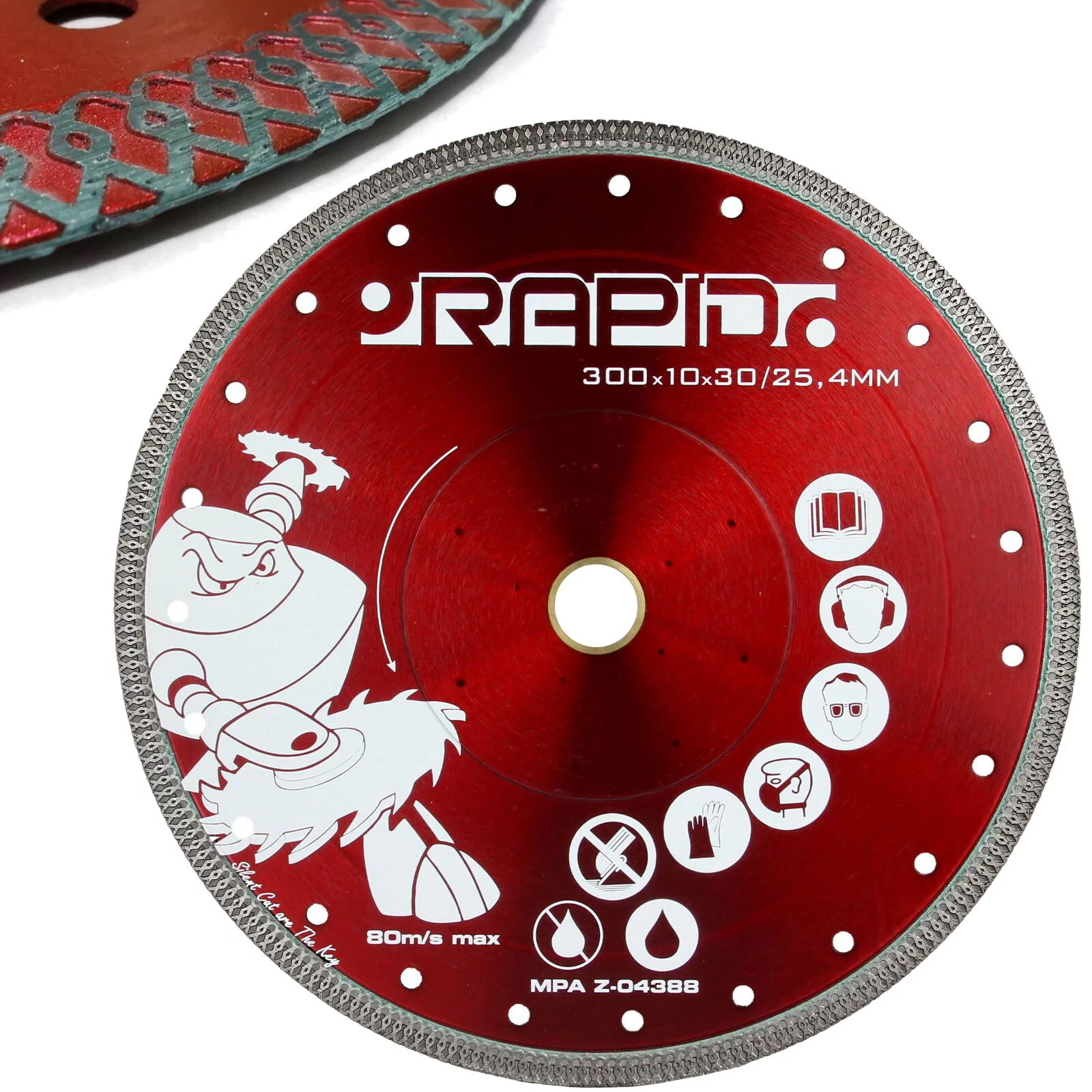 TARCZA DIAMENTOWA 300x10x30/25,4 RAPID SILENT