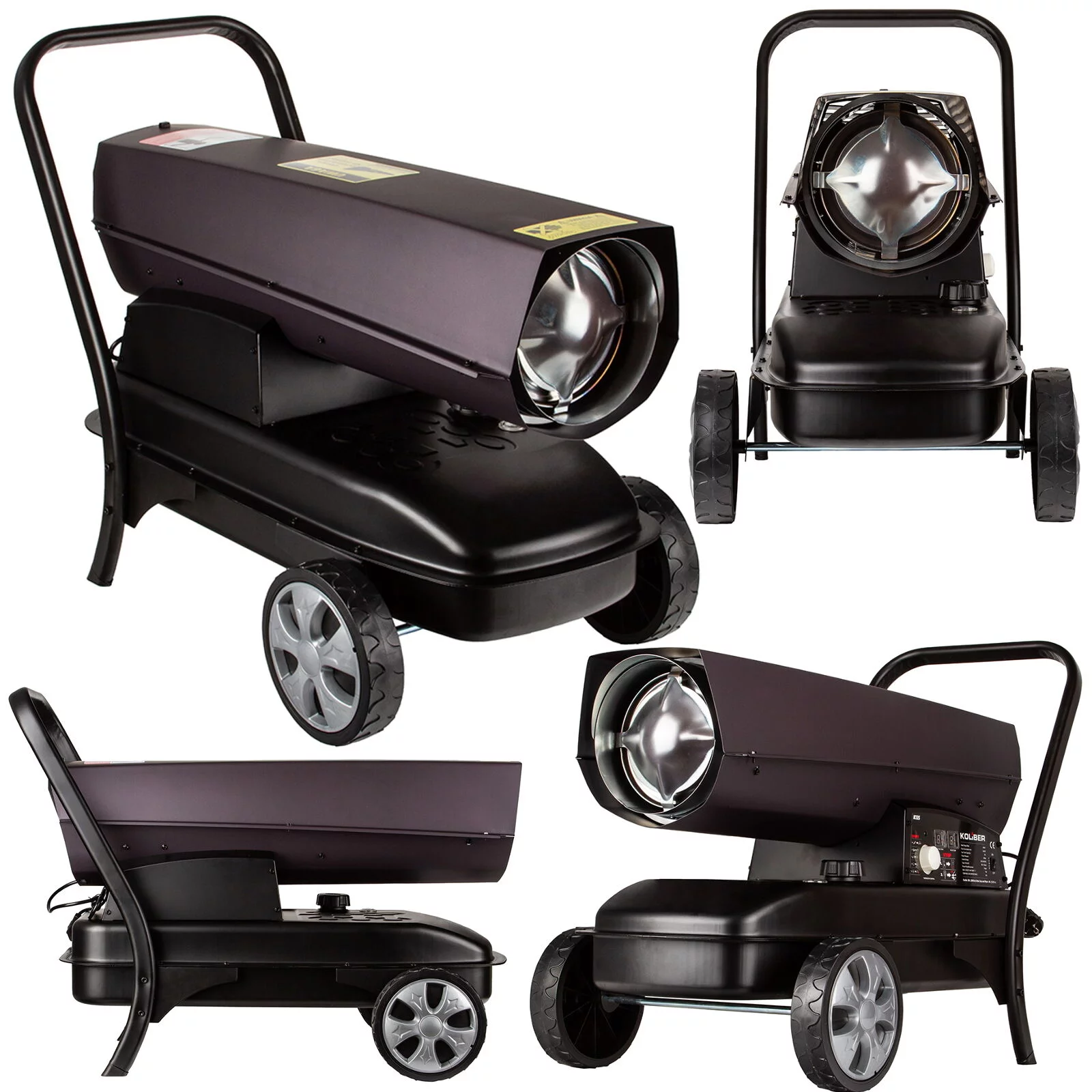 NAGRZEWNICA SPALINOWA DMUCHAWA OGRZEWANIE 40kW Z TERMOSTATEM KOLIBER