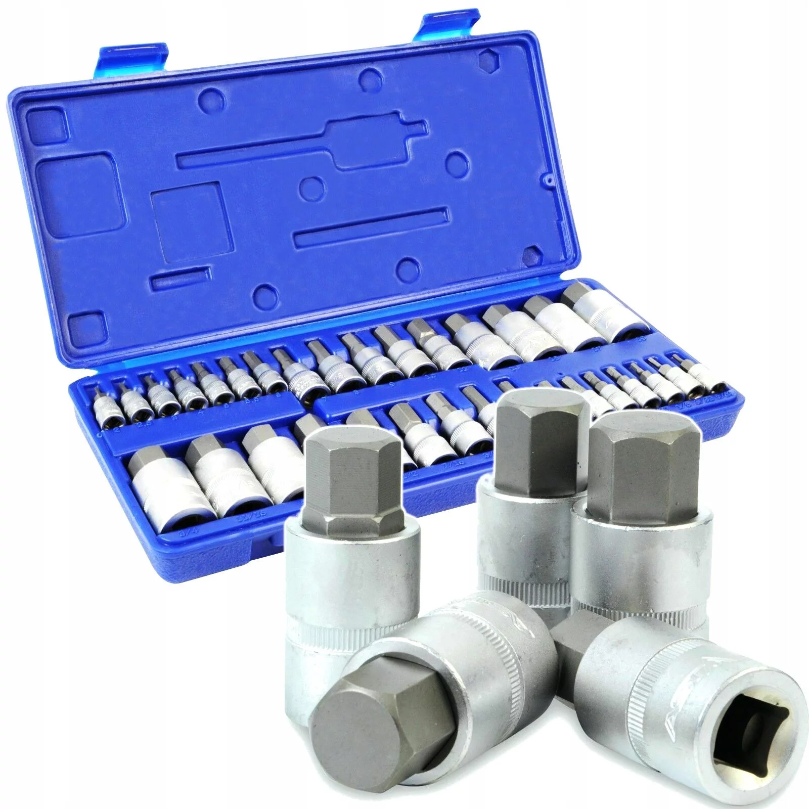 A-32HIN KLUCZE BITY HEX CALOWE METRYCZNE