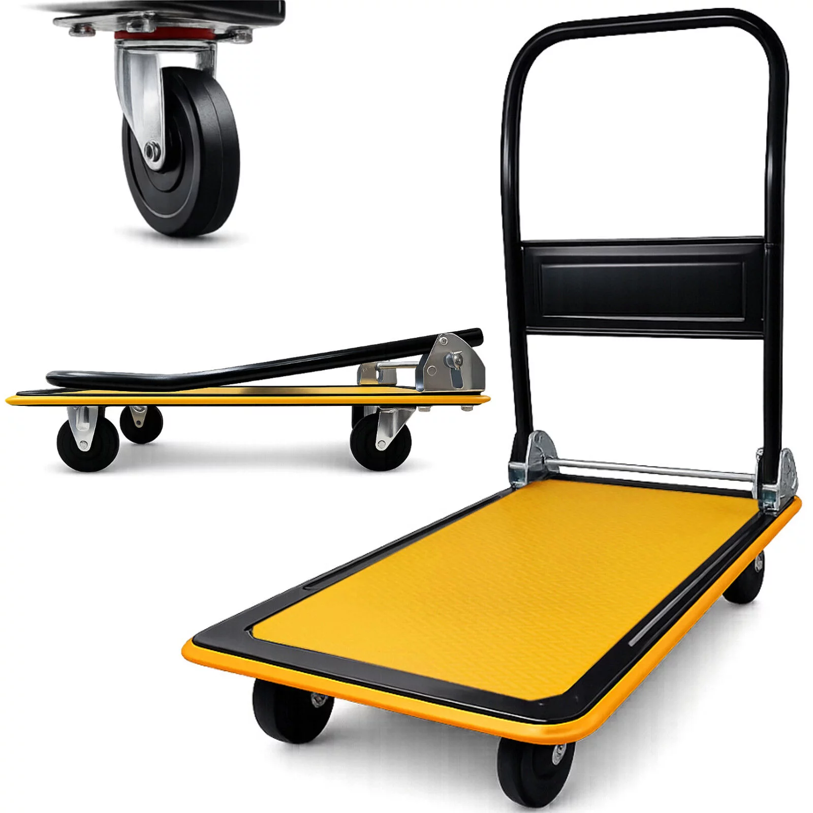 TRANSPORTOWY WÓZEK PLATFORMOWY 73x47cm