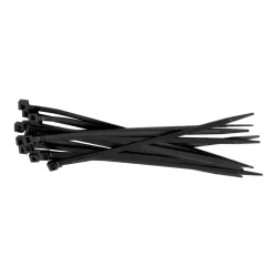 Opaski nylonowe czarne 2,5x80mm bag (100) 1/600