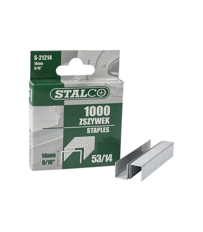 Zszywki 14mm opak. (1000szt.) STALCO S-21214