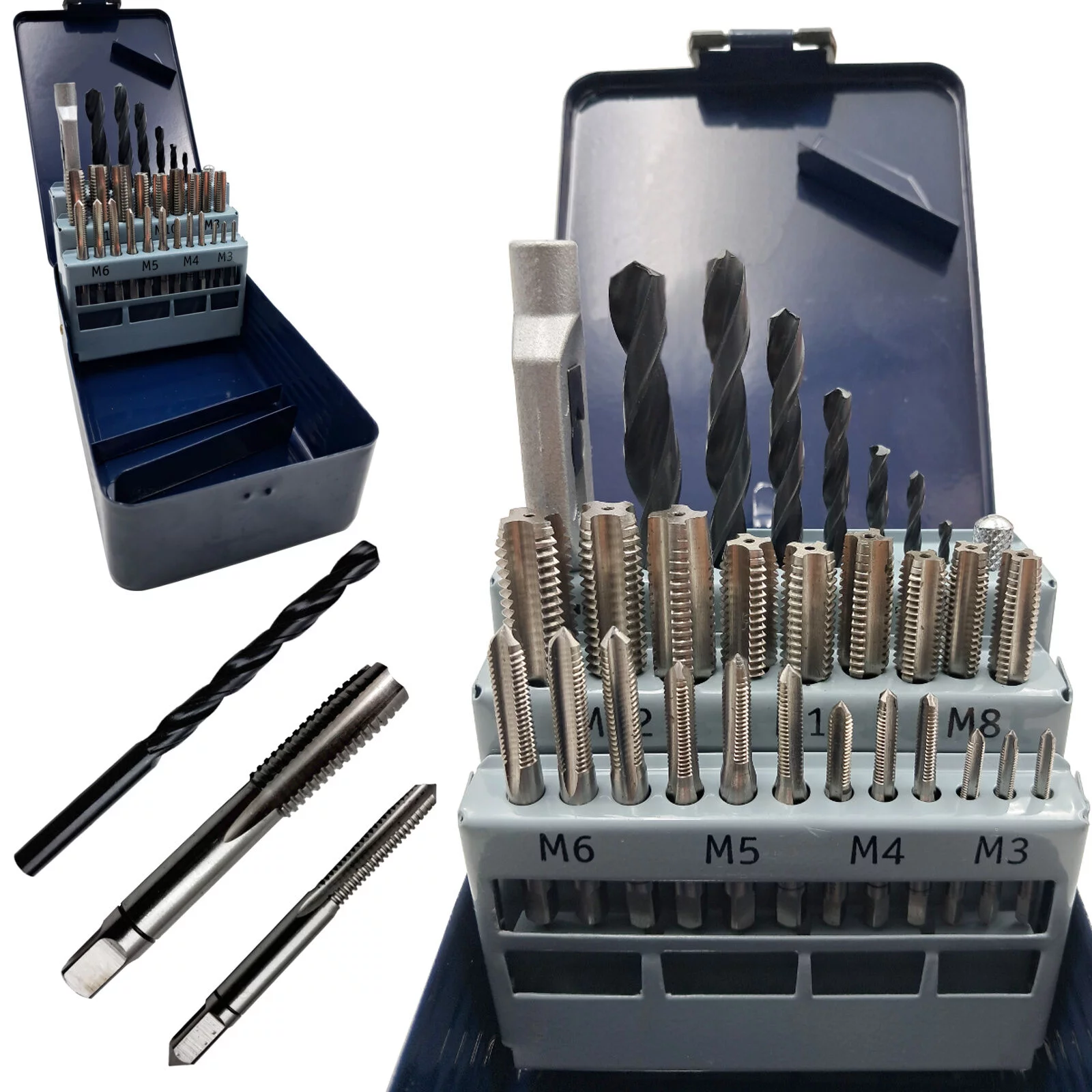 ZESTAW GWINTOWNIKÓW M3-M12 EXACT 29EL.