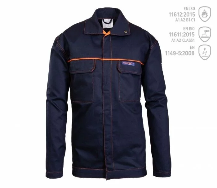 Bluza PROFFLAM ANTISTATIC KAT.II - granatowy - 54