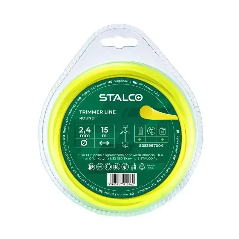 Żyłka tnąca okrągła Round 3,0mm x 15m STALCO