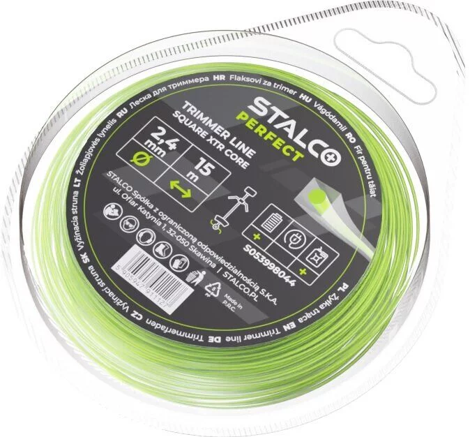 Żyłka tnąca kwadratowa Square XTR Core 2,4mm x