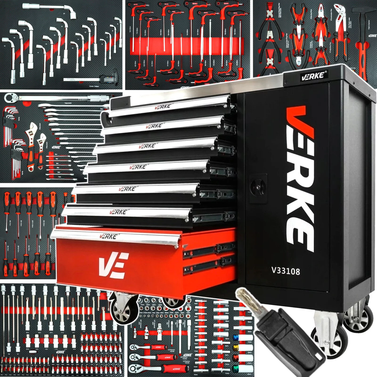 SZAFKA WÓZEK Z WYPOSAŻENIEM 298 EVA