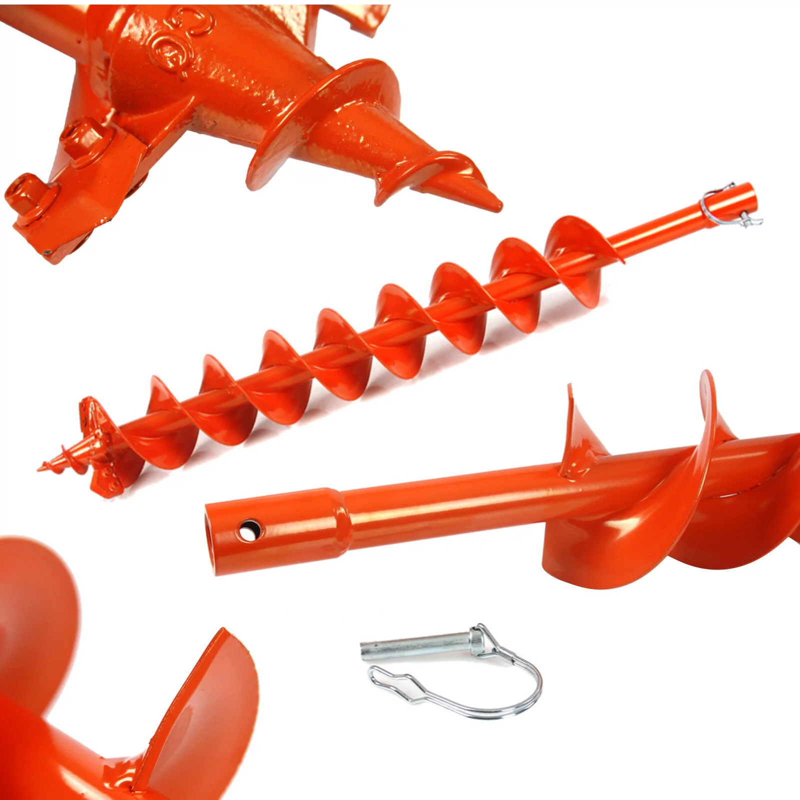 WIERTŁO DO GLEBY fi 100 800mm Double Spiral