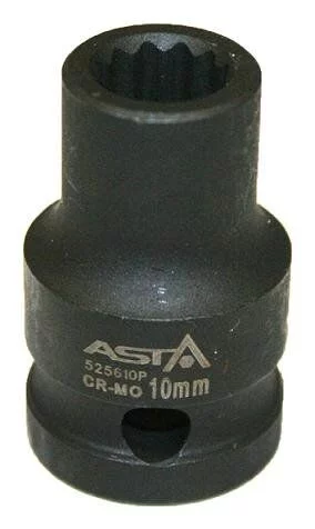 NASADKA UDAROWA 10MM 1/2" 12-KT KRÓTKA