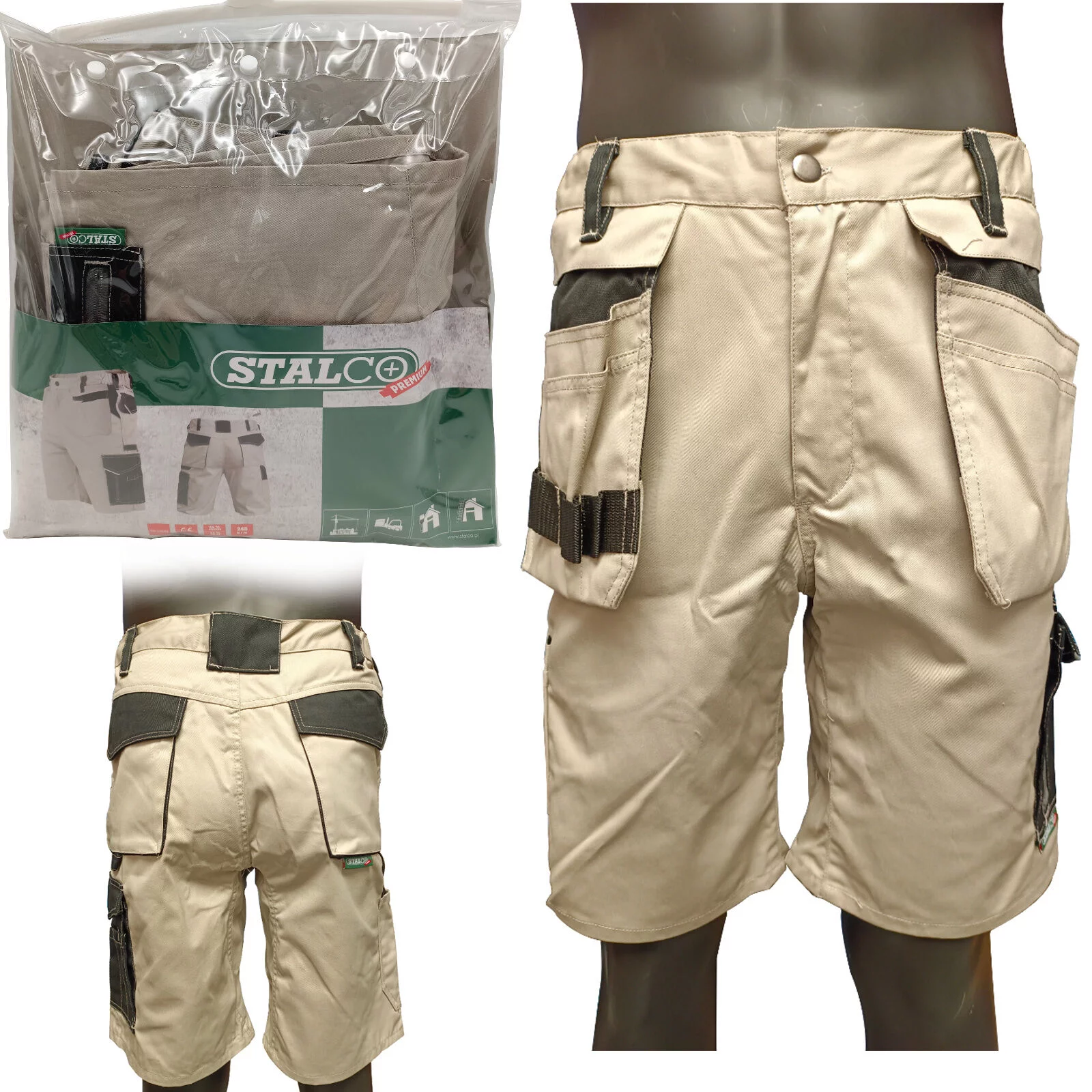 SPODENKI ROBOCZE "SUMMER LINE" R.50 STALCO PREMIUM